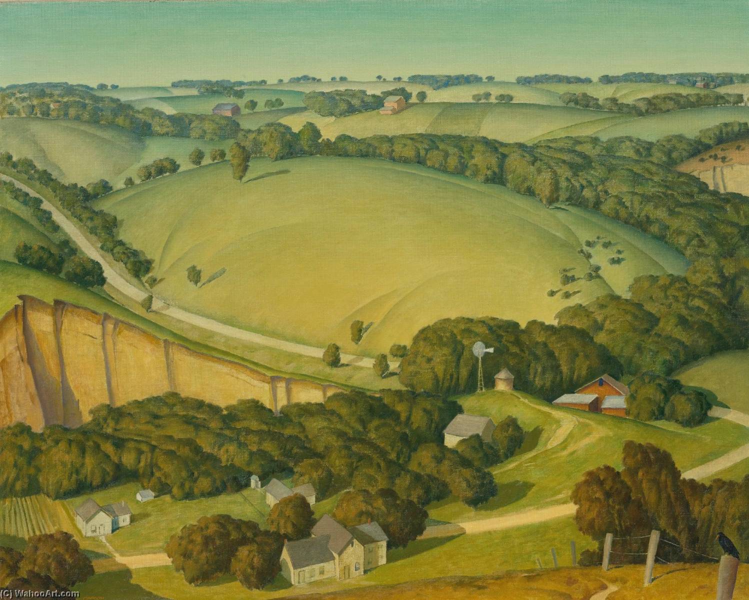 Stone City Landscape — Marvin Cone