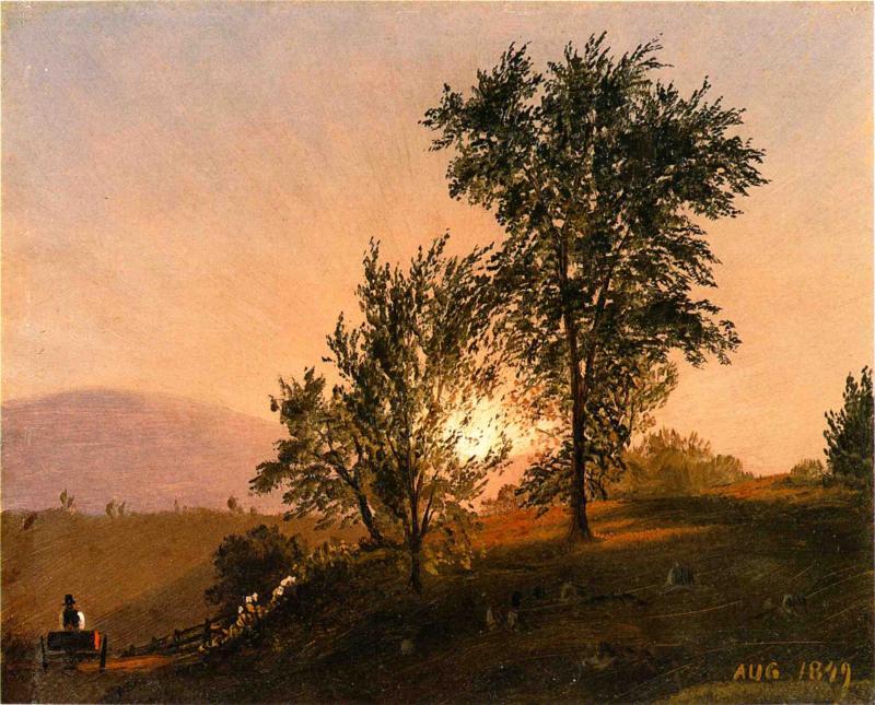 New England Landscape 1 — Frederic Edwin Church