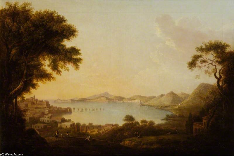 Bay Of Pozzuoli With The Temple Of Serapis — Jacob More