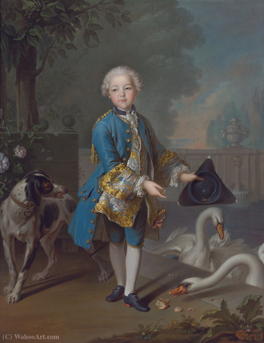 Portrait Of Louis Philippe Joseph D'orleans — Jean Louis Tocqué
