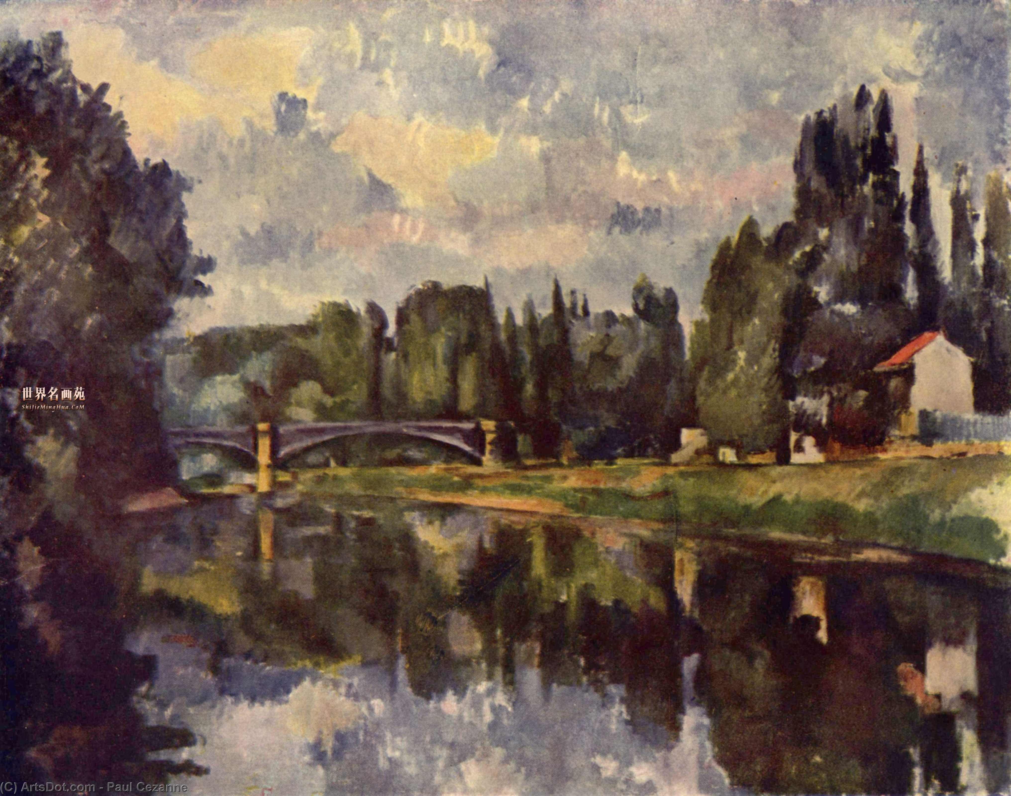 Bridge Over The Marne — Paul Cézanne