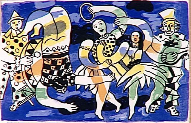Acrobats And Clowns — Фернан Леже