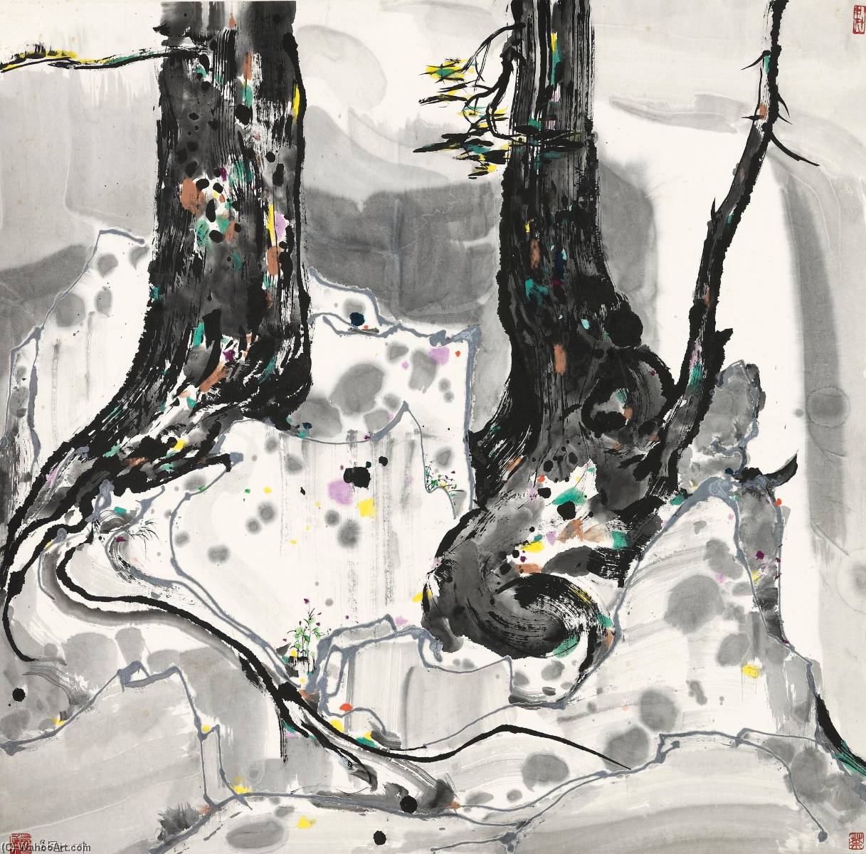 Tree Roots — Wu Guanzhong