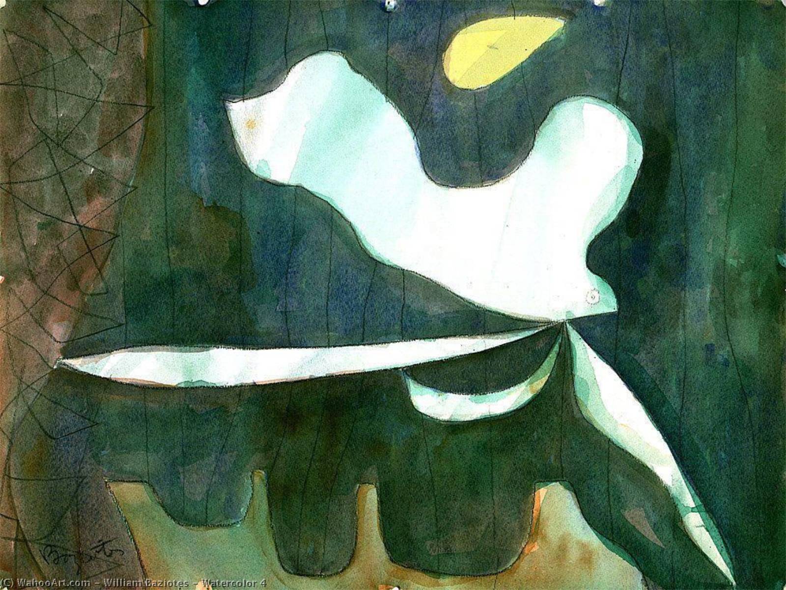 Watercolor 4 — William Baziotes