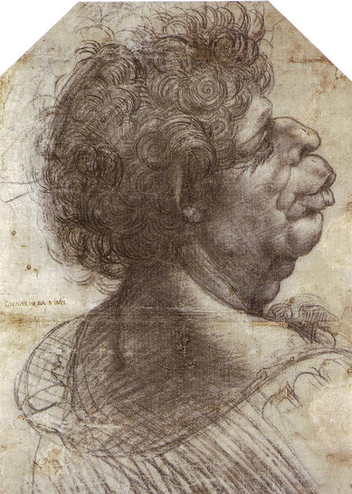 A Grotesque Head Grotesque Head — Leonardo Da Vinci
