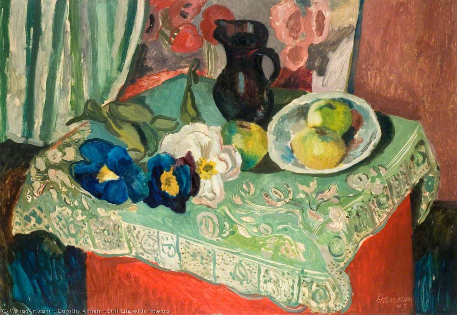 Still Life With Flowers — Dorothy Annan