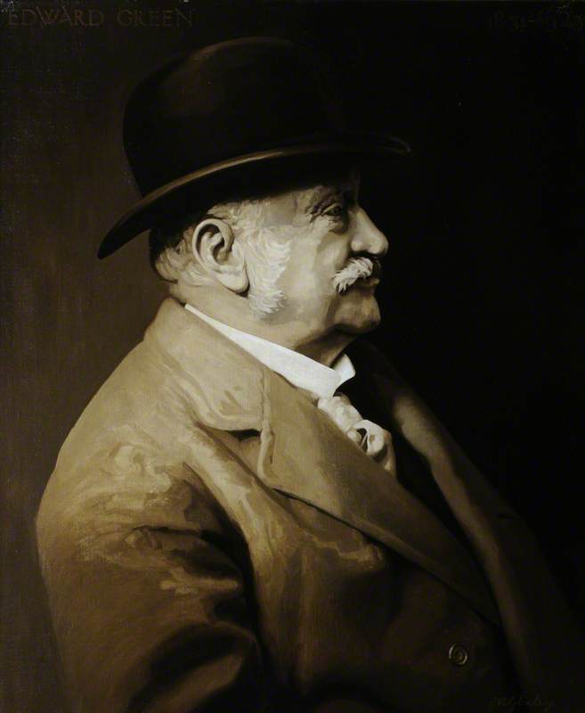 Sir Edward Green (1831–1923), Mp (painted From A Photograph) — James Robert Granville Exley
