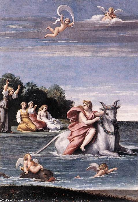 The Rape Of Europa — Antonio Marziale Carracci