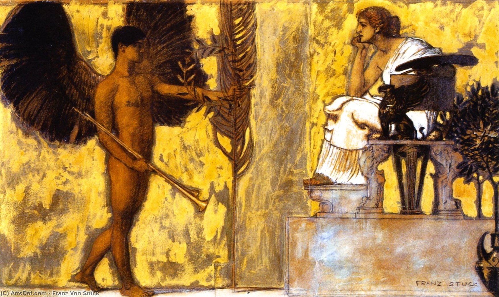 Homage To Painting — Franz Ritter Von Stuck