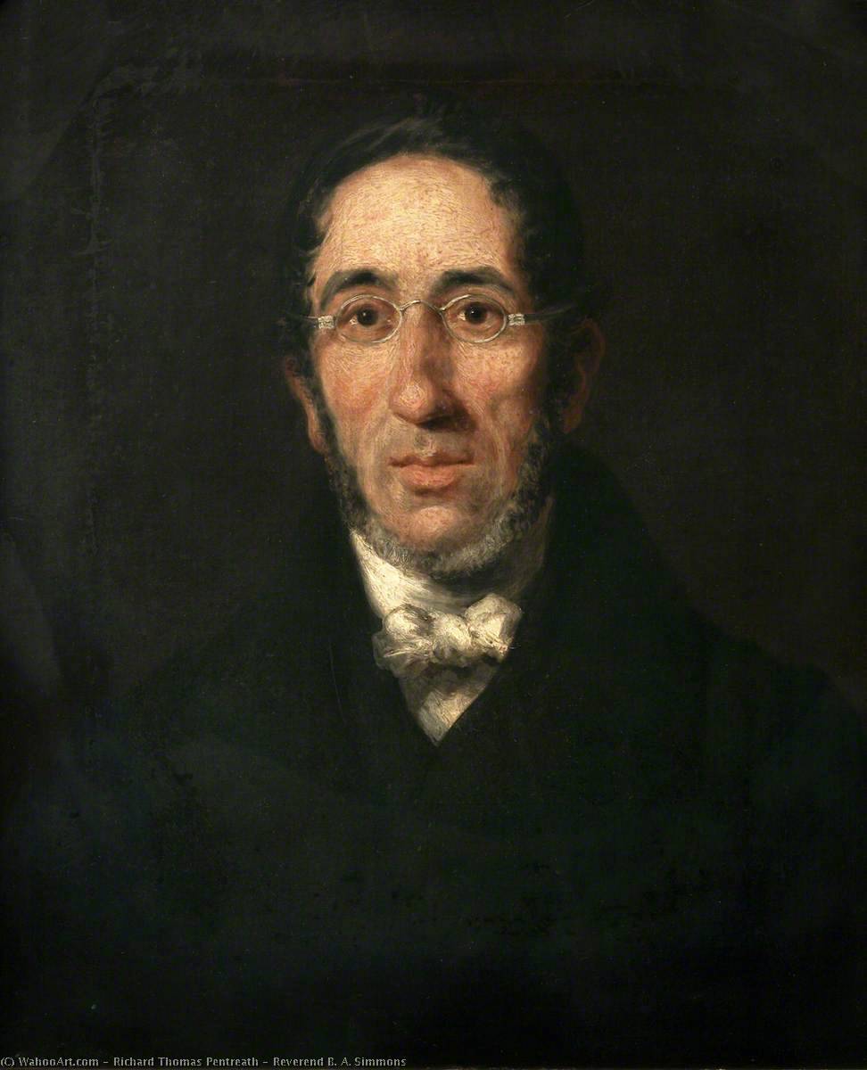 Reverend B. A. Simmons — Richard Thomas Pentreath