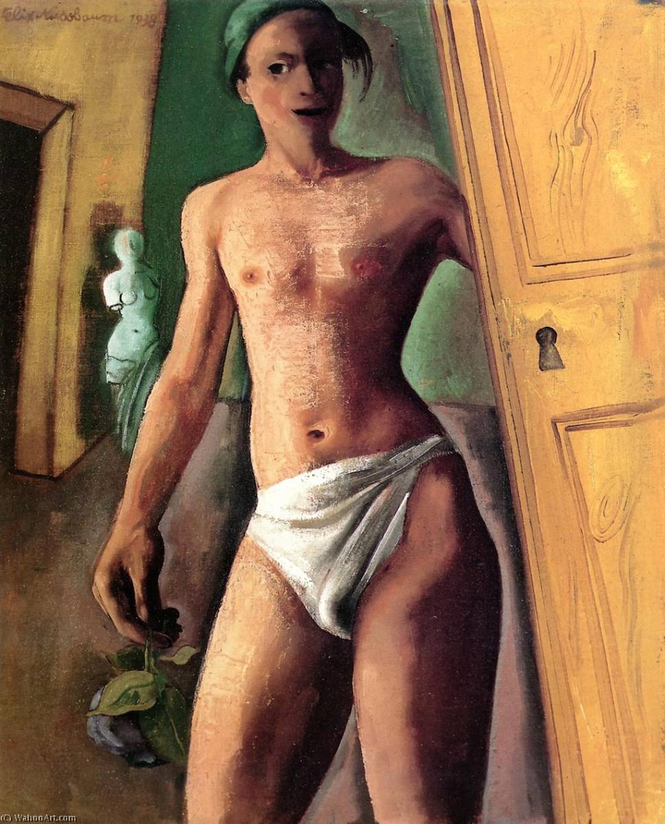 Man With Flower — Феликс Нюсбаум