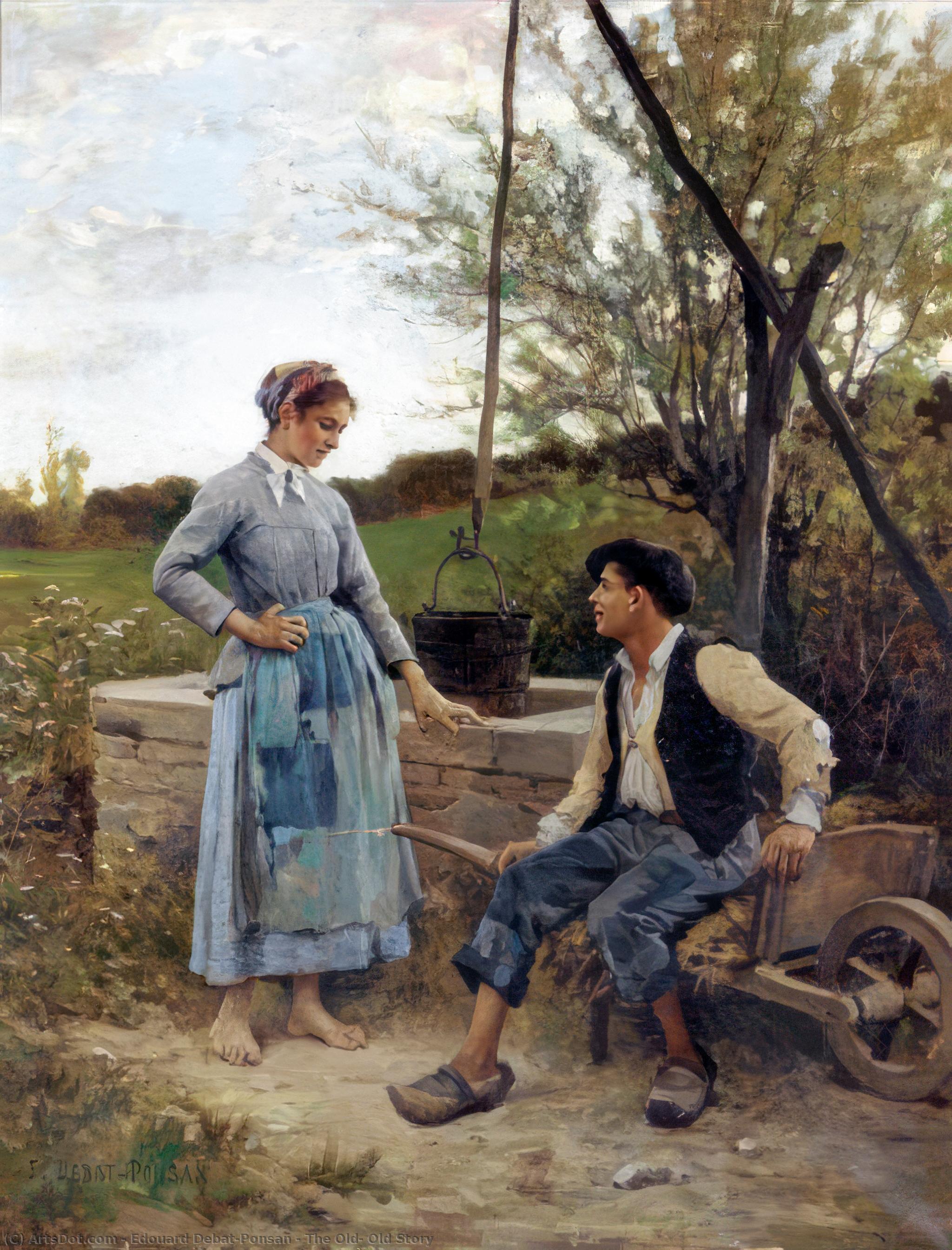The Old, Old Story — Edoar Debat-ponsan