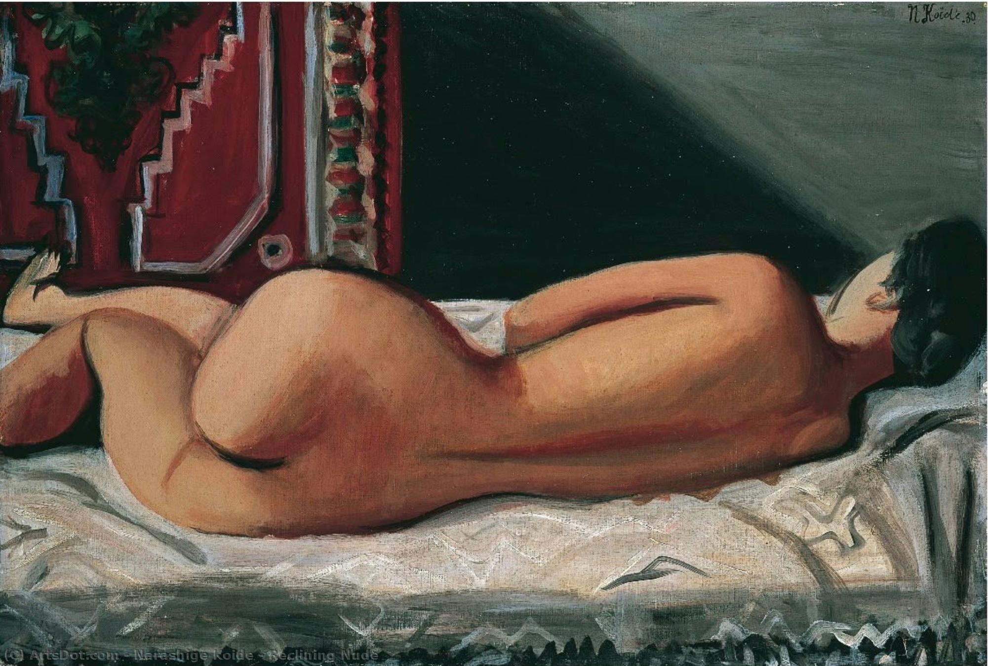 Reclining Nude — Narashige Koide