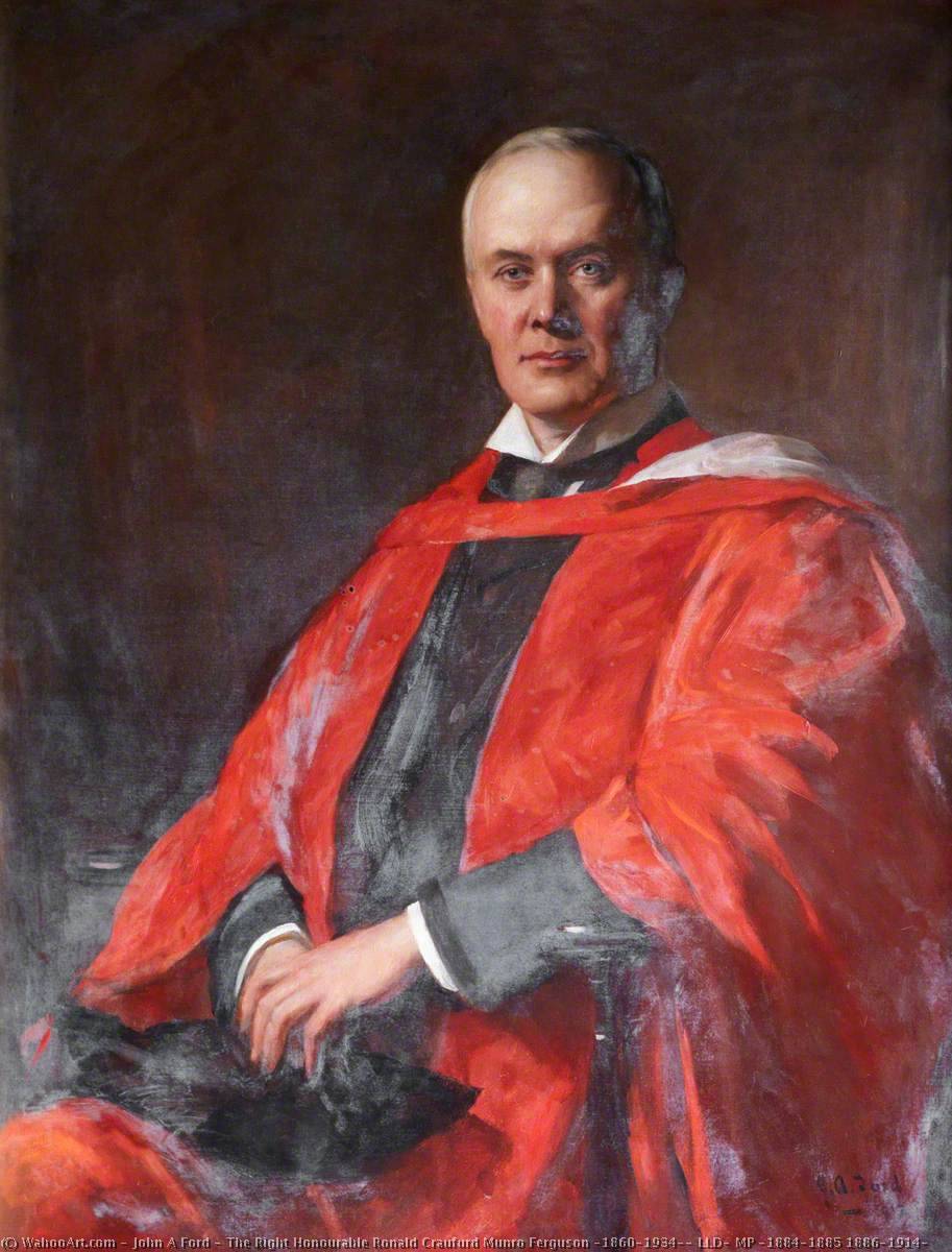 The Right Honourable Ronald Craufurd Munro Ferguson (1860–1934), Lld, Mp (1884–1885 1886–1914) — John A Ford
