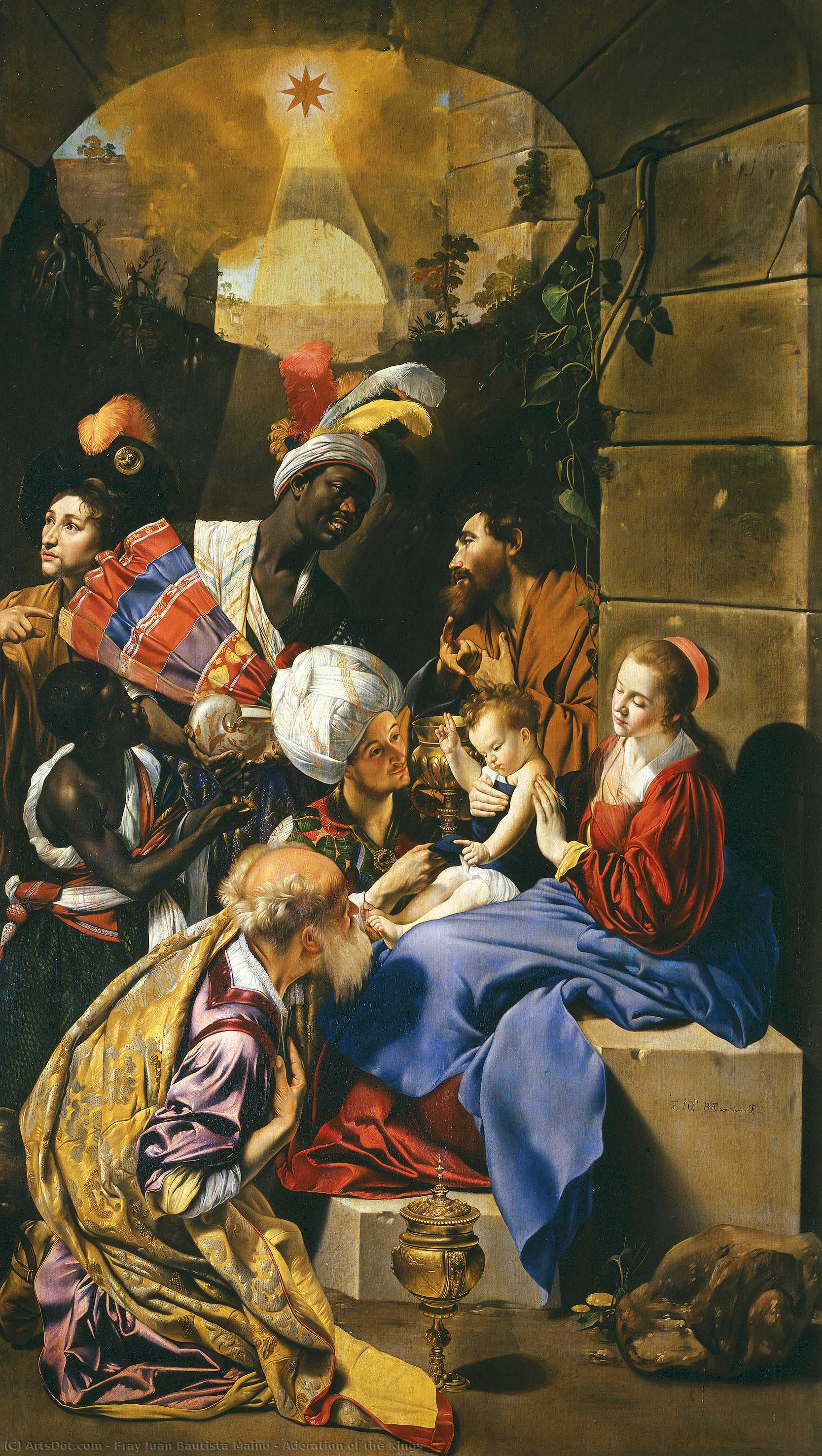 Adoration Of The Kings — Fray Juan Bautista Maino