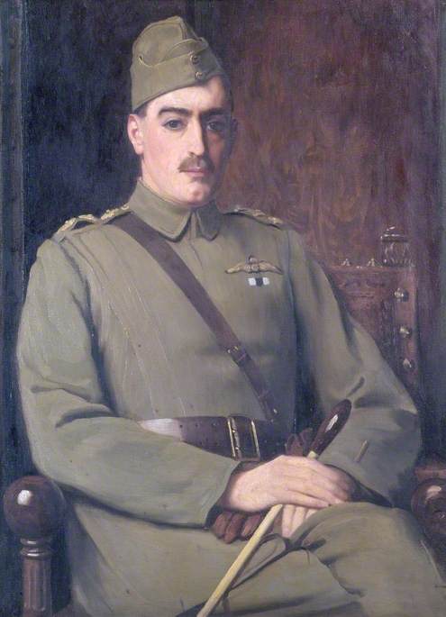 David Emlyn Evans, Royal Flying Corps Officer — Alfred Kingsley Lawrence