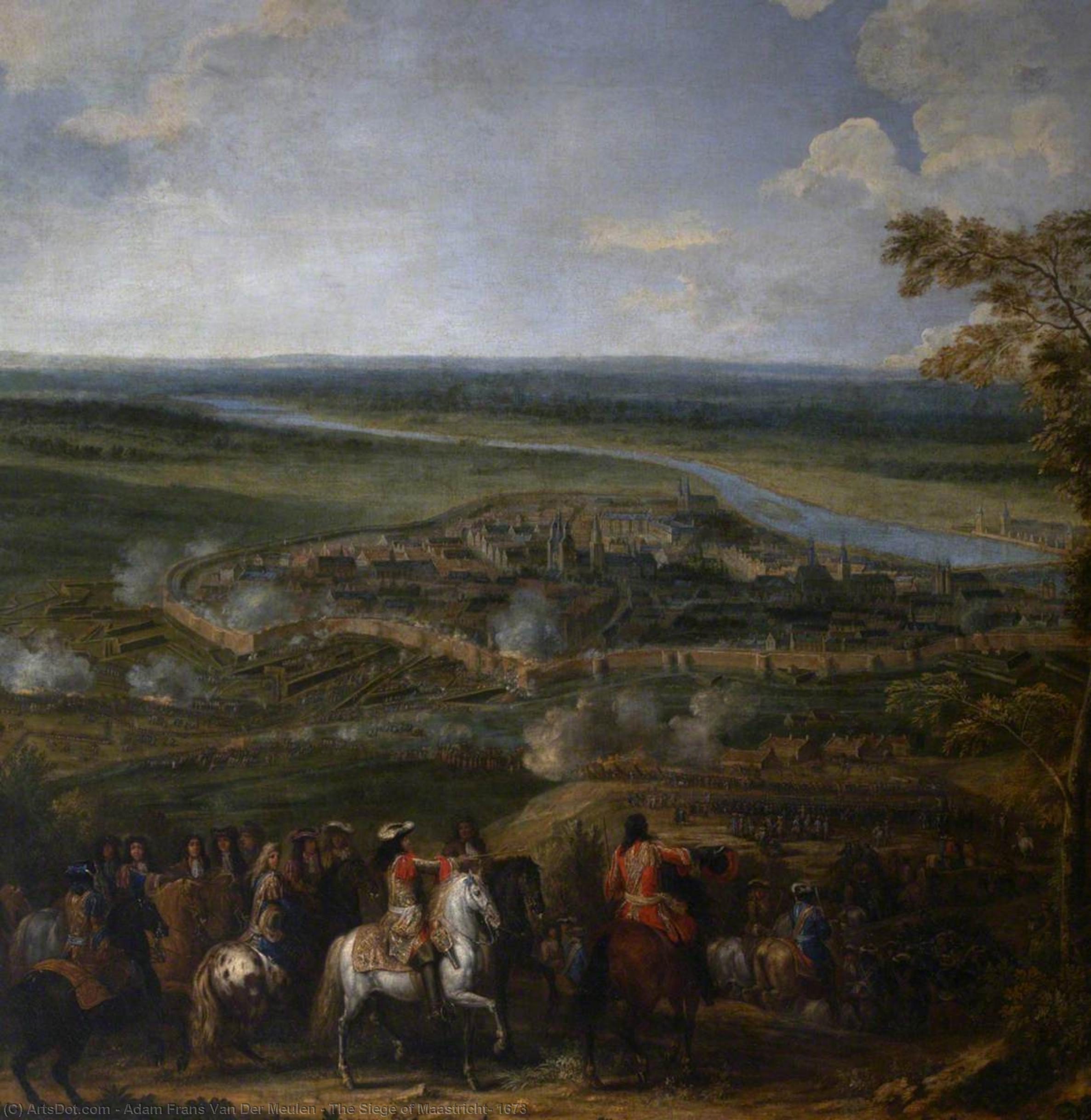 The Siege Of Maastricht, 1673 — Adam Frans Van Der Meulen