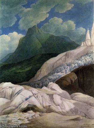 The Sources Of The Aveyron,1781 — Francis Towne