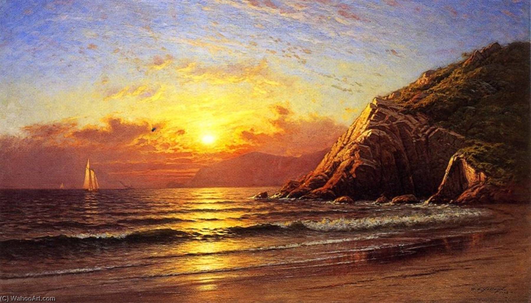 Golden Gate From Angel Island — Raymond Dabb Yelland