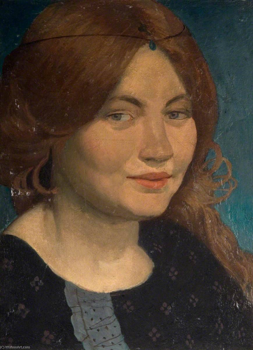 Head Of A Girl — John S Currie