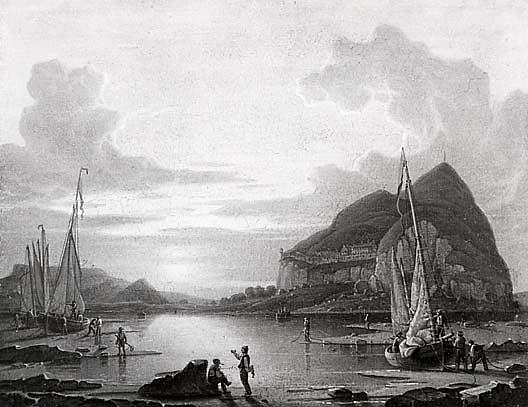 Coast Of Wales, (painting) — Robert W. Salmon