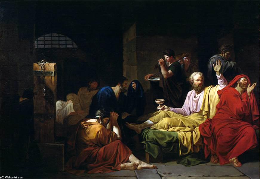 The Death Of Socrates — Jean-françois Pierre Peyron