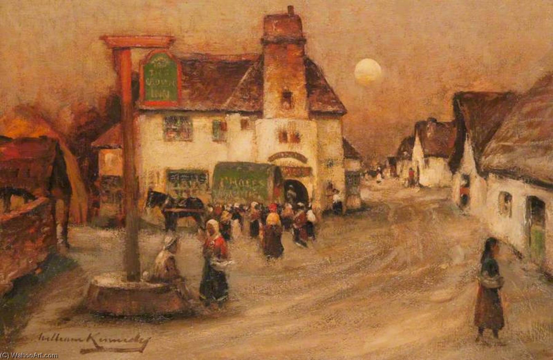 Village Cross, Woolhampton — William Joseph Kennedy