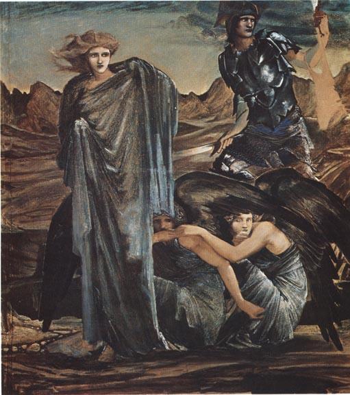 The Finding Of Medusa — Edward Coley Burne-jones