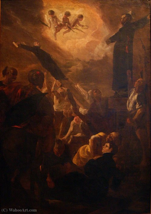 The Three Maryrs Of Nagasaki — Johann Heinrich Schönfeld