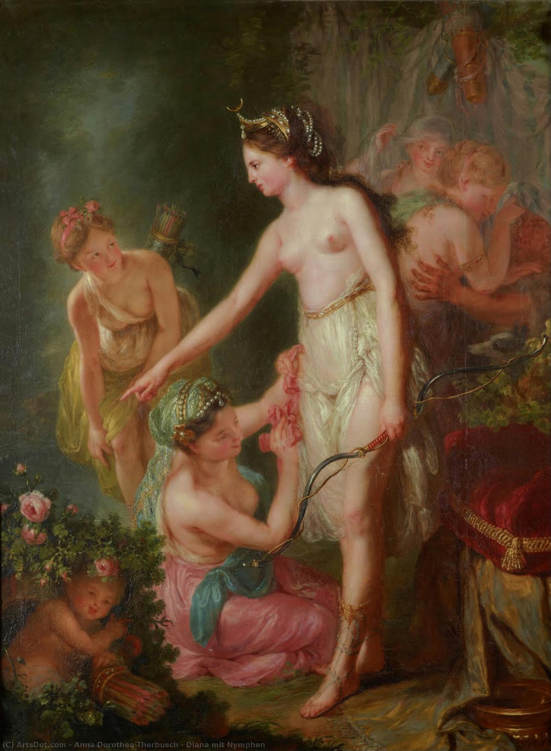 Diana Mit Nymphen — Anna Dorothea Therbusch