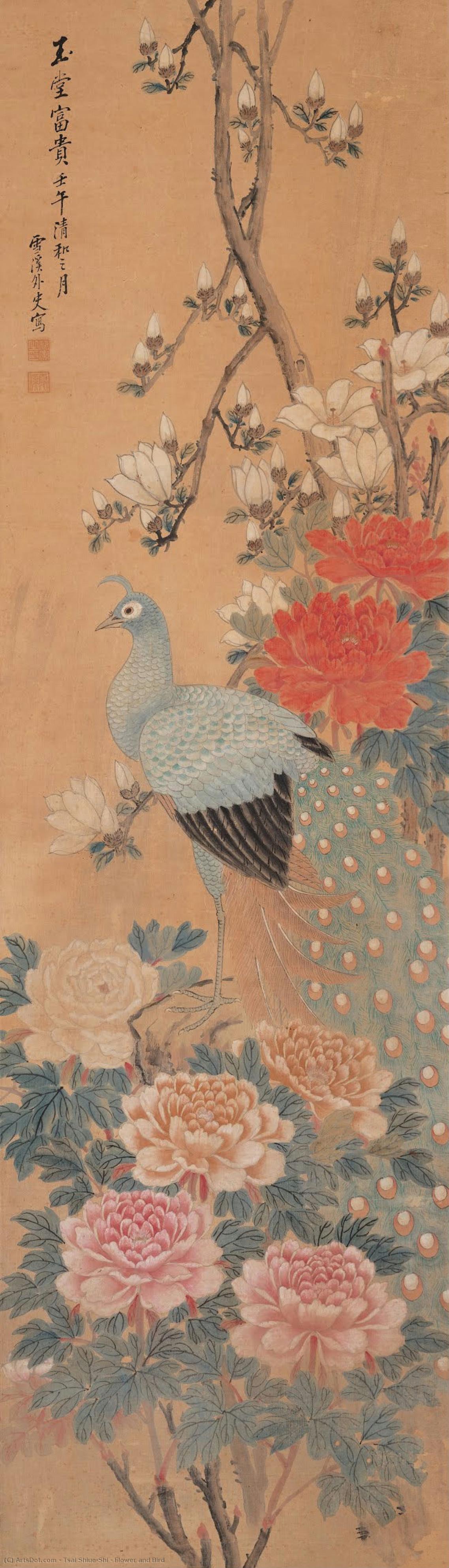 Flower And Bird — Tsai Shiue-shi