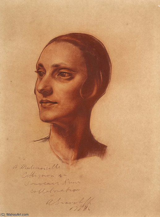 Female Head — Alexander Evgenievich Yakovlev