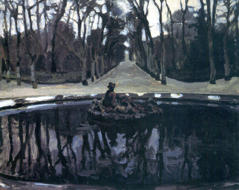 Flora Pool In Versailles — Александр Николаевич Бенойс