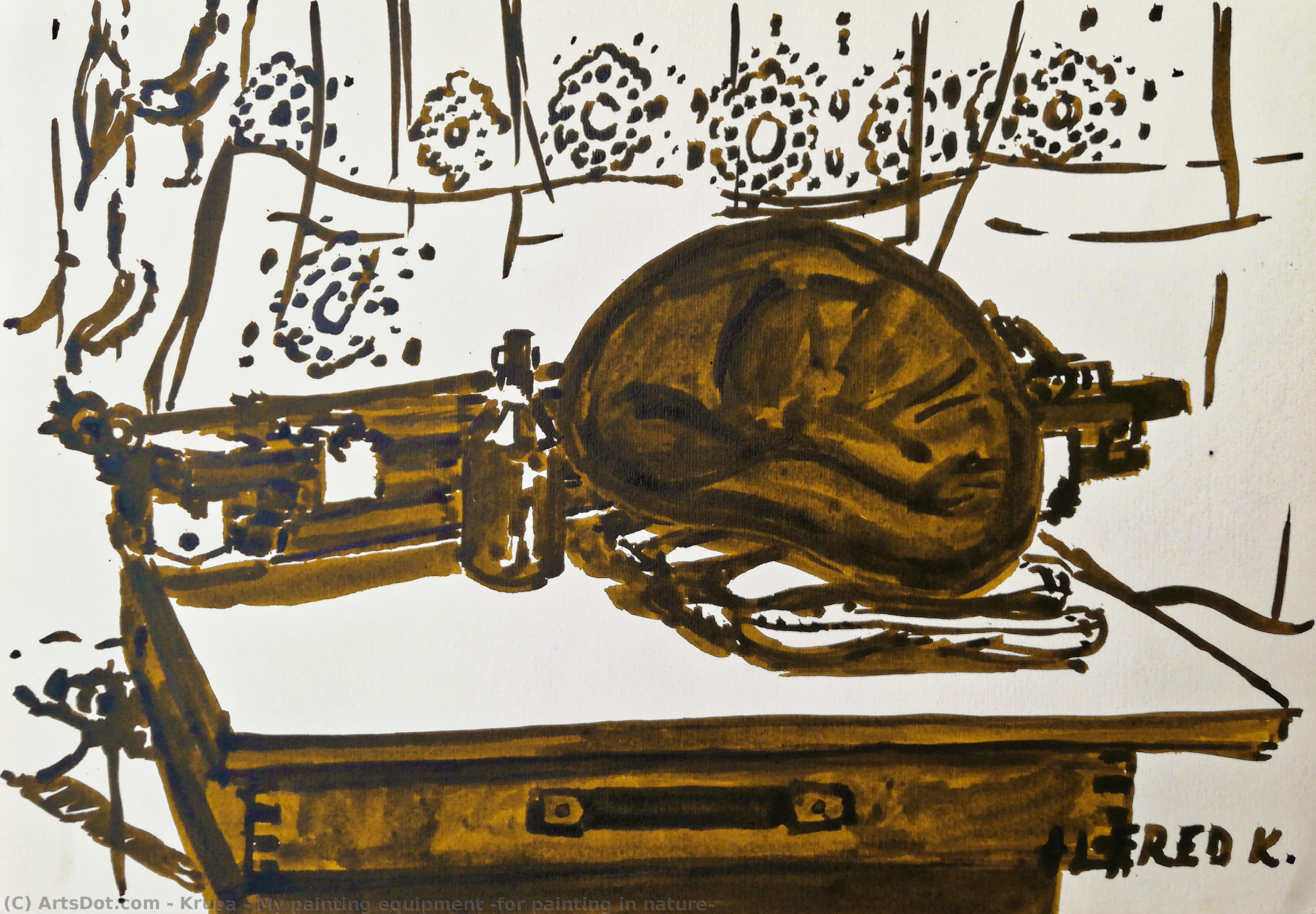 My Painting Equipment (for Painting In Nature) — Krupa