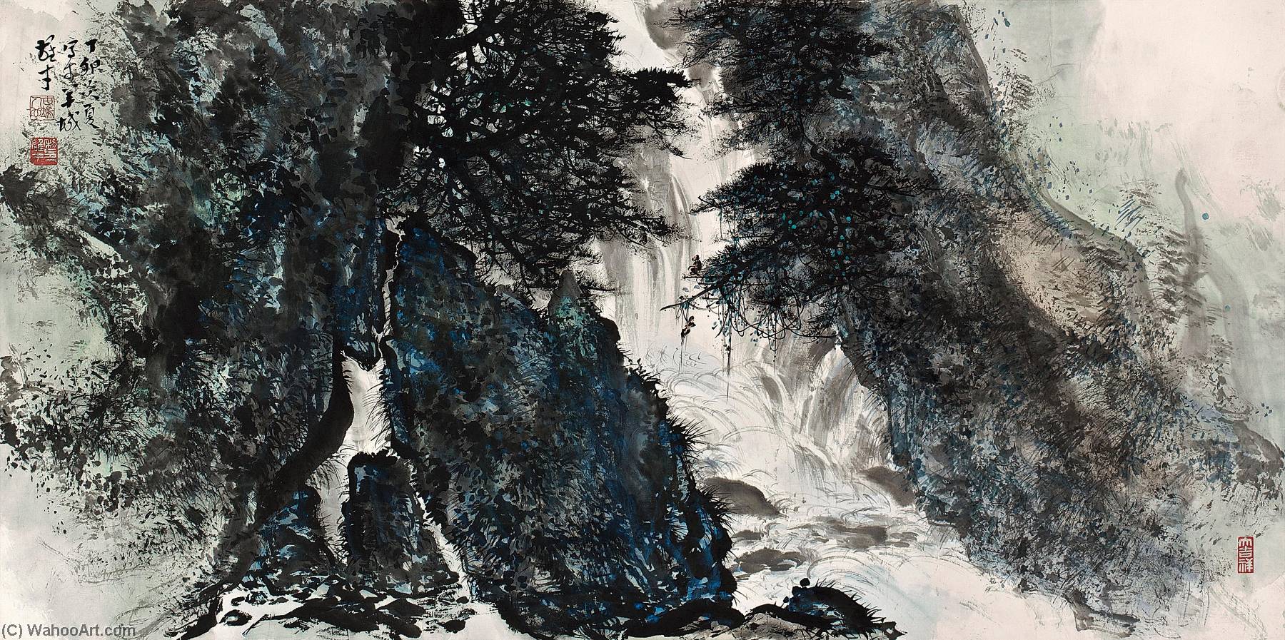 Majestic Waterfall — Li Xiongcai