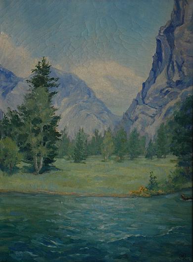Zumwalt Meadows, (painting) — Mary Agnes Yerkes