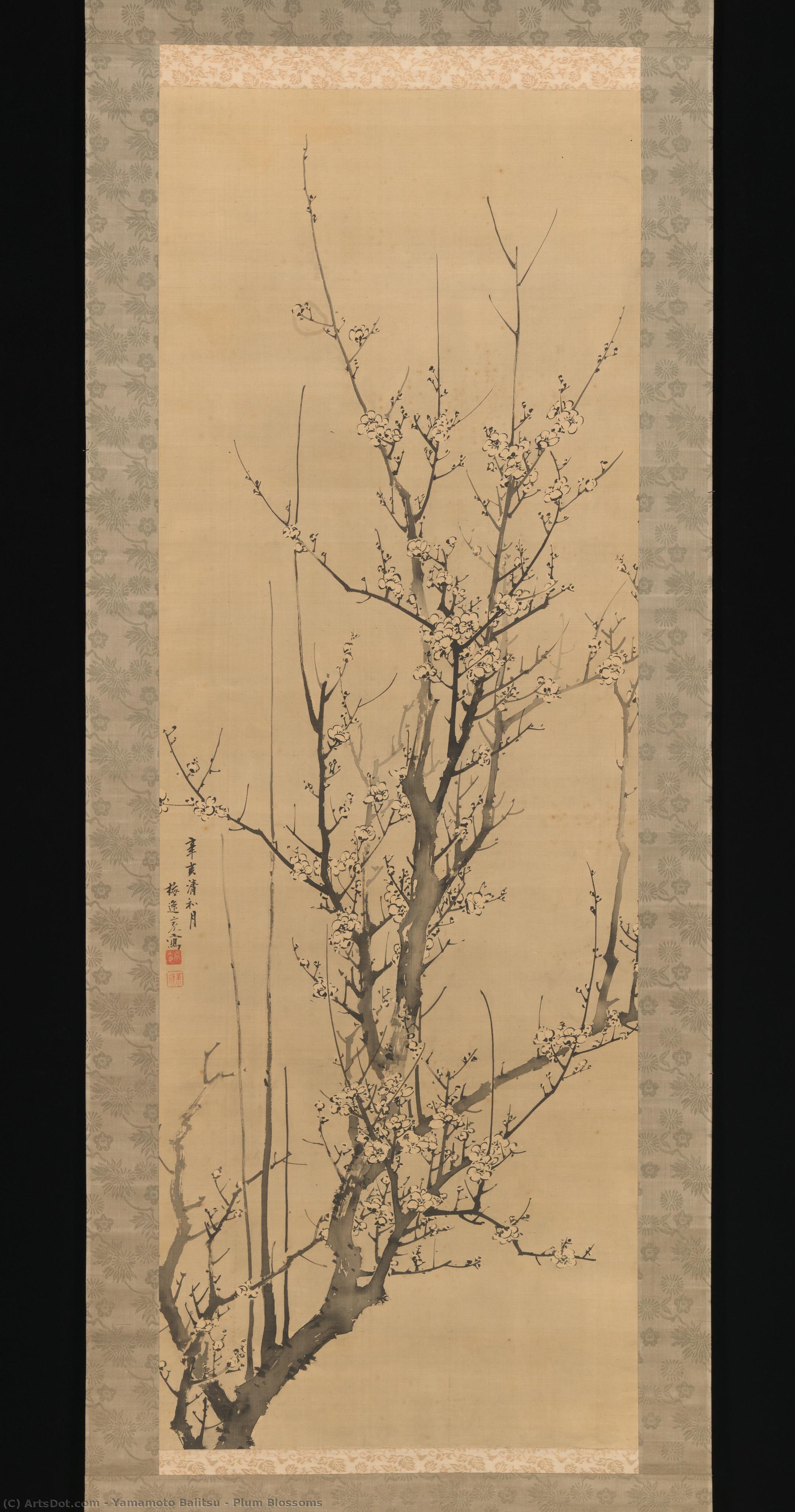 Plum Blossoms — Yamamoto Baiitsu