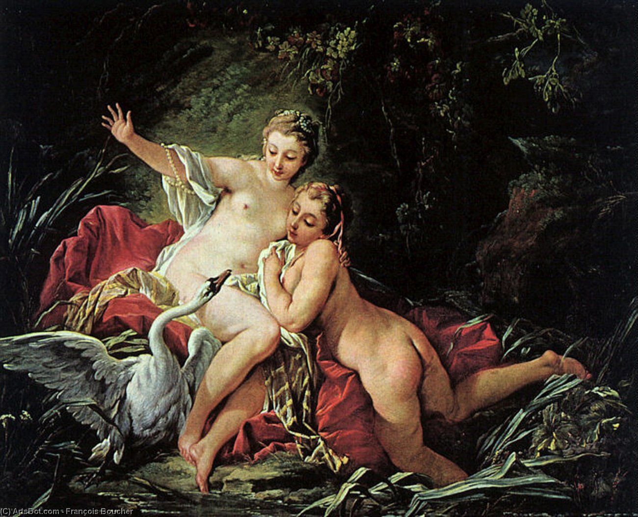 Leda And The Swan — François Boucher