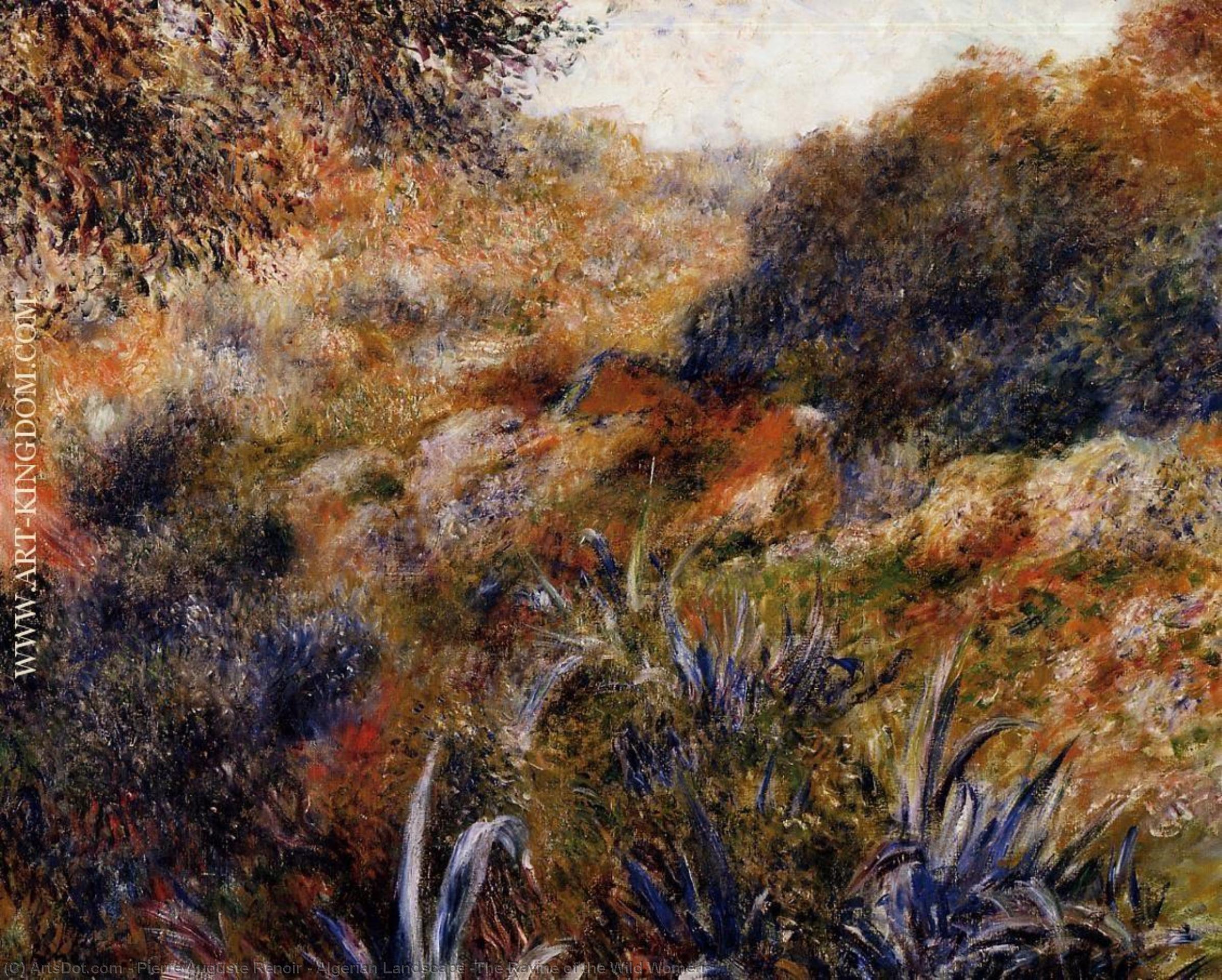 Algerian Landscape (the Ravine Of The Wild Women) — Pierre-auguste Renoir
