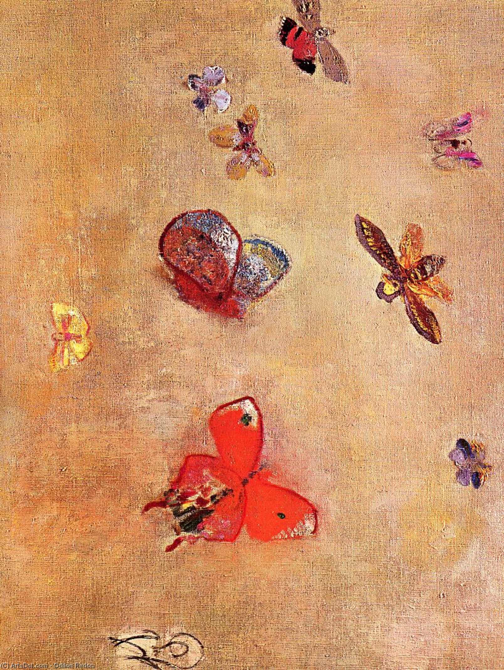 Butterflies — Одилон Редон