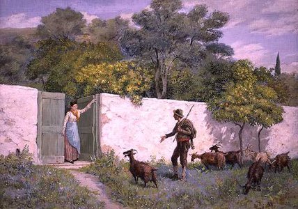 The Goatherd — Randolph Caldecott