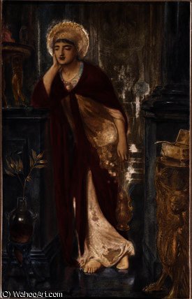Heliogabalus, High Priest Of The Sun — Simeon Solomon