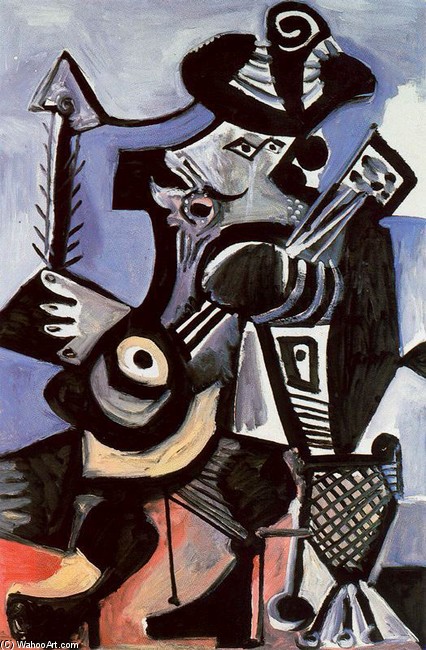 Musician With Guitar — Пабло Пикасо