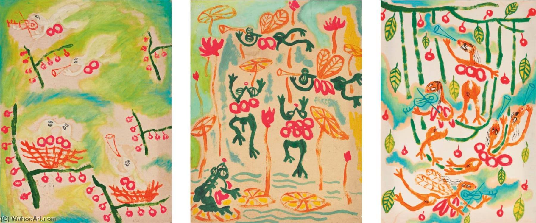 B08, B29 B47 (three Works) — Gu Dexin