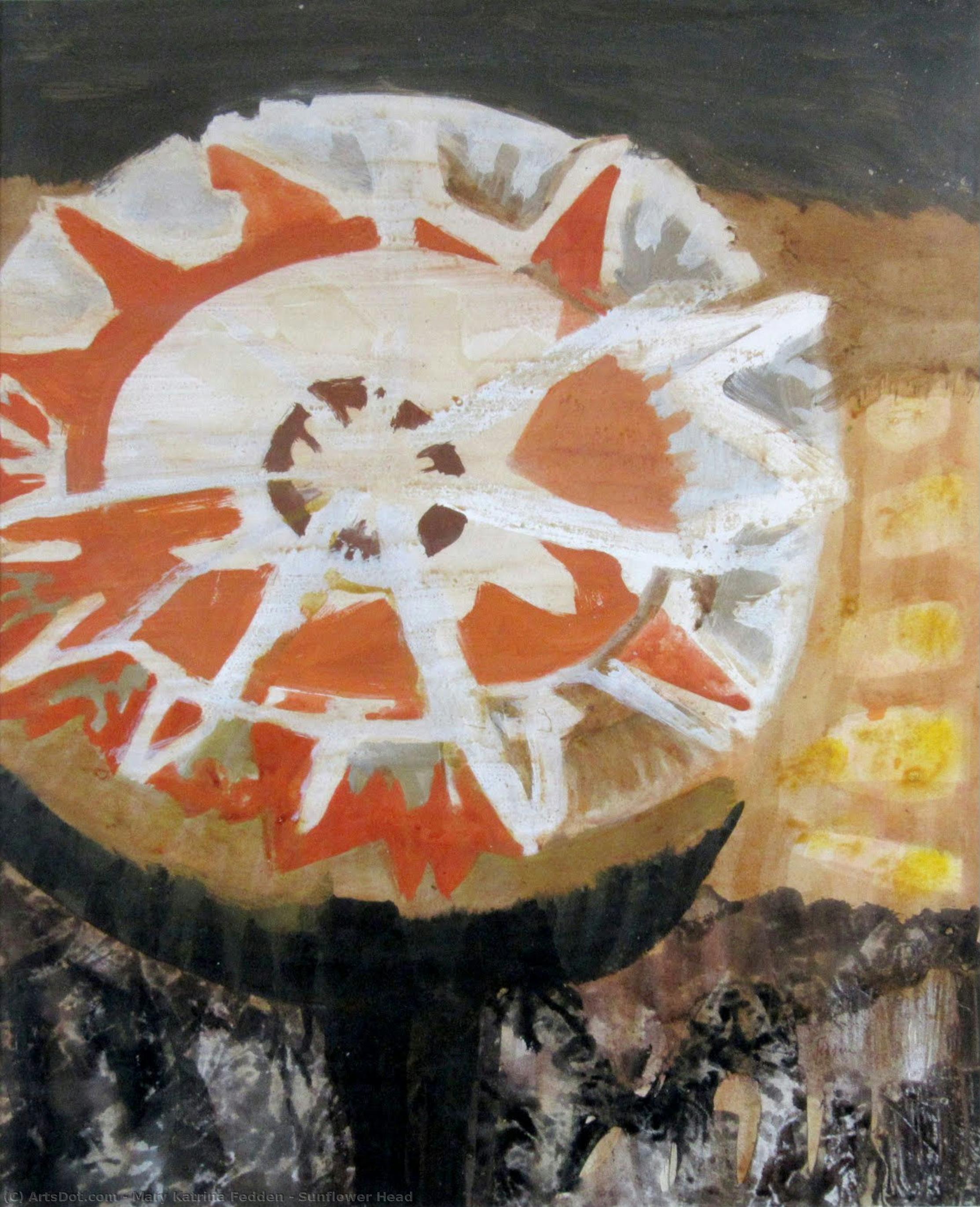 Sunflower Head — Mary Katrina Fedden