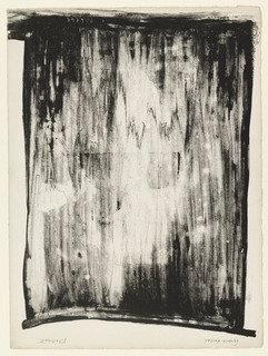 Misty Wall (mur Embué), Rejected Plate For The Book Les Murs By Eugène Guillevic — Jean Philippe Arthur Dubuffet