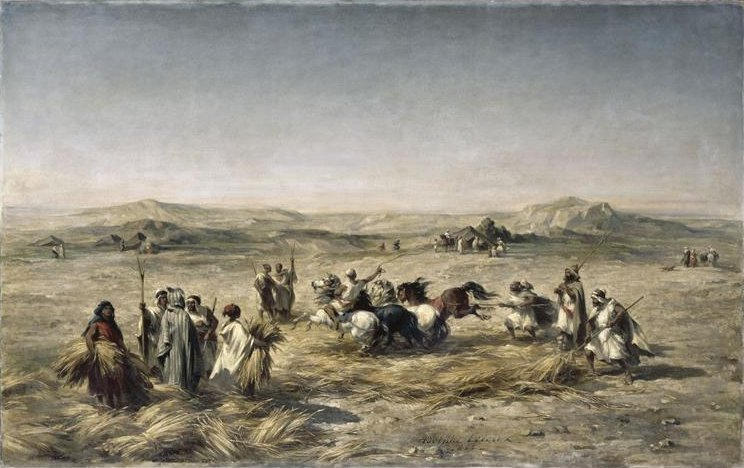 Depiquage Des Bles En Algerie — Pierre Leleux Adolphe