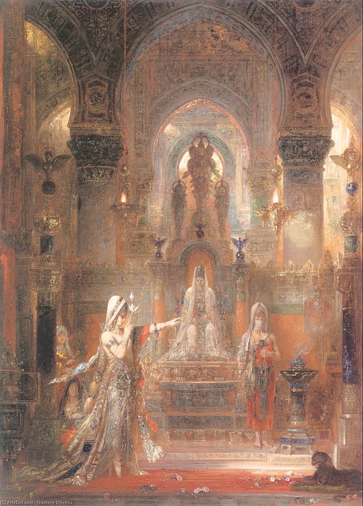 Salomé Bailando Ante Herodes — Gustave Moreau