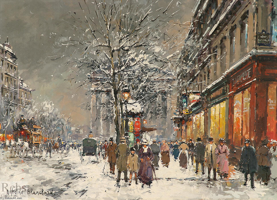 Rue Royal Madeleine — Antoine Blanchard (marcel Masson)