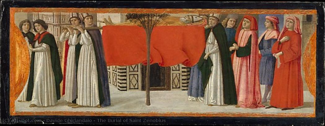 The Burial Of Saint Zenobius — Davide Ghirlandaio